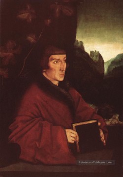 Portrait d’Ambroise Volmar Keller Renaissance peintre Hans Baldung Peinture à l'huile